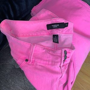 torrid Jeans - Hot pink capris torrid Jeans - Hot pink capris